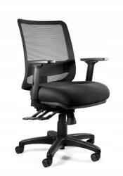 UNIQUE Ergonomikus irodai szék Saga Plus M Unique fekete bl418 (1218-B-BL418)