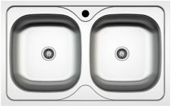 MOFÉM EVO2 2B rozsdamentes mosogató, szatén 760012810 (760012810)