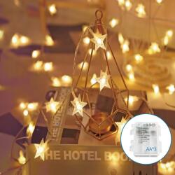 Aigostar - LED гирлянд 20xLED/3xAA 3, 3m звезди (AI1280)