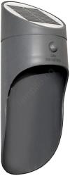 BOWI LED соларен стенен фенер PALESA LED/1W/3, 7V IP65 1800 mAh сив (BW0150)