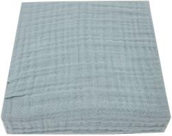 Eko Muszlin lepedő Blue 60x120 cm