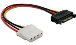  Kábel Táp Átalakító Kolink SATA PWR (Male) - Molex (Female) CABLE-277 (CABLE-277)