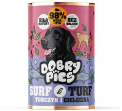 Dobry Pies Dobry tonhalas és borjús piték 400g