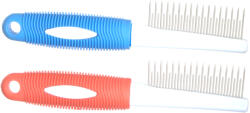  Pieptan combinat fancy blue & red