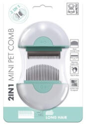 M-Pets Pieptan mini pentru blana lunga (mint) 10120799