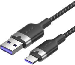 Vention Cablu Vention USB la USB-C, 1m, Negru (CTOBF)
