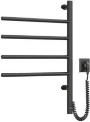 Navin Elektromos törölközőszárító, ARABESQUE 150W/230V, 64, 6cm, IP44, fekete 12-223033-4860 (NV0007)