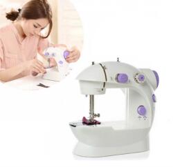  Vezeték Nélküli Mini Varrógép Lábpedállal, Kettős Menettel - Csúszásmentes Talpakkal, Beépített Lámpával