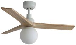 Faro Barcelona FARO 34281WT-11L KLIMS mennyezeti ventilátor 1xE27/15W/230V fenyő/fehér, 92, 5 cm 34281T11L (FA34281WT-11L)