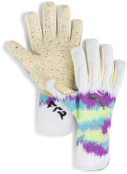 PUMA Futball Kapuskesztyű 4 Mm Elite+ Dual Grip, Future Ultimate, Fehér PUMA 39 fehér|lila|sárga