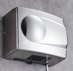 Diplon Infrás Elektromos rozsdamentes acél kézszárító króm színben 1250 W, BO2706 (BO2706)