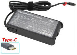 Laptophardware Lenovo 20V 4, 75A 95W helyettesítő új Type-C (USB-C) töltő, (02DL130)