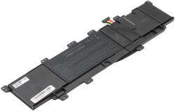 Laptophardware Asus X402CA helyettesítő új 4 cellás 5200mAh akkumulátor (0B200-00300800, C21-X402)