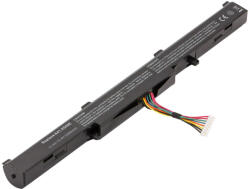 Laptophardware Asus X450JB, X550ZA, X750JN, X751LA helyettesítő új 4 cellás 2200mAh akkumulátor (A41-X550E, 0B110-00220000)