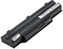 Laptophardware Fujitsu LifeBook A530, A531, AH530, AH531 helyettesítő új 6 cellás 4400mAh akkumulátor FPCBP250
