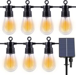 Rixme Ghirlanda Solara cu Incarcare USB-C Rixme, 10m (10 Becuri LED), 8 Moduri de Iluminare, Telecomanda, IP67 (23242-5)
