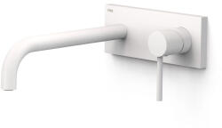 TRES Study falsík alatti mosdócsaptelep 240 mm-es kifolyóval, matt fehér 26230032BM (26230032BM)