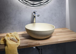 SAPHO Formigo beton mosdótál 39x39 cm, sárga FG322 (FG322)