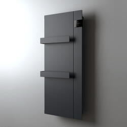 BVF Radialight Onsen elektromos törölközőszárító radiátor 40x90 cm digitális termosztáttal 750W, matt antracit ONS07011 (ONS07011)