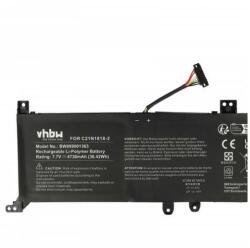 VHBW laptop akkumulátor C21N1818-2 típusú Asus X515K-hoz stb. 4730mAh (WB-889001363)