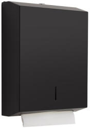  Sapho fali inox papíradagoló 282x364x105 mm, matt fekete 2460 (2460)
