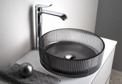 SAPHO Suga egykaros magasított mosdócsaptelep, króm TJ006 (TJ006)