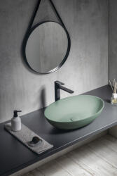 SAPHO Formigo beton mosdótál 60x40 cm, zöld FG223 (FG223)