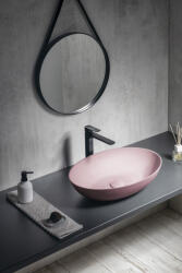 SAPHO Formigo beton mosdótál 60x40 cm, rózsaszín FG221 (FG221)