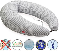 Scamp szoptatós párna formázott gombosvégű Pick Grey SZPG001 - babycenter-online