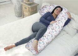 Scamp ölelő párna F-alakú 80x150cm Pink Spring FELP010_80 - babycenter-online