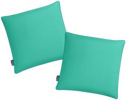  Set 2 buc perne de exterior CALINO 45x45 cm, albastru-verde