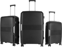 AGA Bőrönd szett AGA Travel MR4682 - Black - Fekete (K21522) - kertaktiv