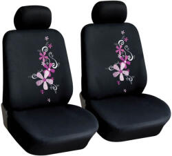 Maxspeed Univerzális üléshuzat első két ülésre virágmintás hímzéssel Oto Top Spring Flower