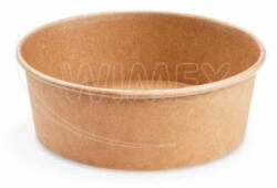 WIMEX Papírtál (PAP FSC Mix/PE) kraft Ø185mm 1300ml [50 db]