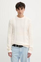 Tommy Hilfiger pamut pulóver - bézs XL - answear - 32 990 Ft