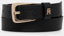 Tommy Hilfiger bőr öv fekete, AW0AW17767 - fekete 85