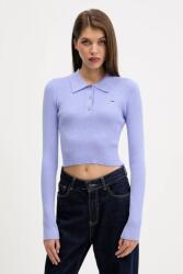 Tommy Hilfiger pulóver könnyű, DW0DW21829 - lila XS