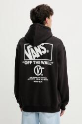 Vans felső fekete, nyomott mintás, kapucnis, VN000PGMY281 - fekete L