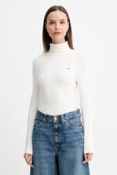 Tommy Hilfiger hosszú ujjú garbónyakú, sötétkék, WW0WW39826 - bézs M