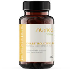  Nutriqa cholesterol control pro normál koleszterin kúra vegán kapszula 60 db - biogo