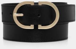 Tommy Hilfiger bőr öv fekete, AW0AW17972 - fekete 85