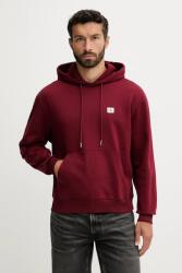 Calvin Klein felső fekete, sima, kapucnis, LV04RC274G - burgundia M