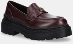 Pinko mokaszin Mia 24 bordó, platformos, SD0403P001P61 - burgundia Női 36