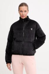 Guess rövid kabát COUTURE fekete, téli, V4BL03 K0232 - fekete L