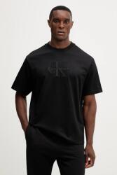 Calvin Klein Jeans pamut póló - fekete XS - answear - 16 490 Ft