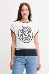 Benetton pamut mellény - fehér M