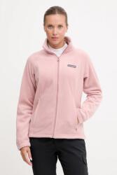 Columbia sportos pulóver Benton Springs szürke, sima, 1372111 - rózsaszín S