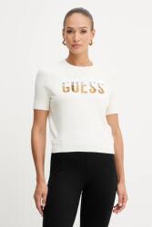 Guess t-shirt LAYLA bézs, W5YR25 Z2NQ2 - bézs L