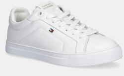 Tommy Hilfiger bőr sportcipő ICON COURT SNEAKER fehér, FW0FW08815 - fehér Női 37
