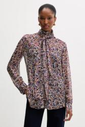 LIU JO selyem blúz lila, mintás, MF5386 T2559 - lila 34